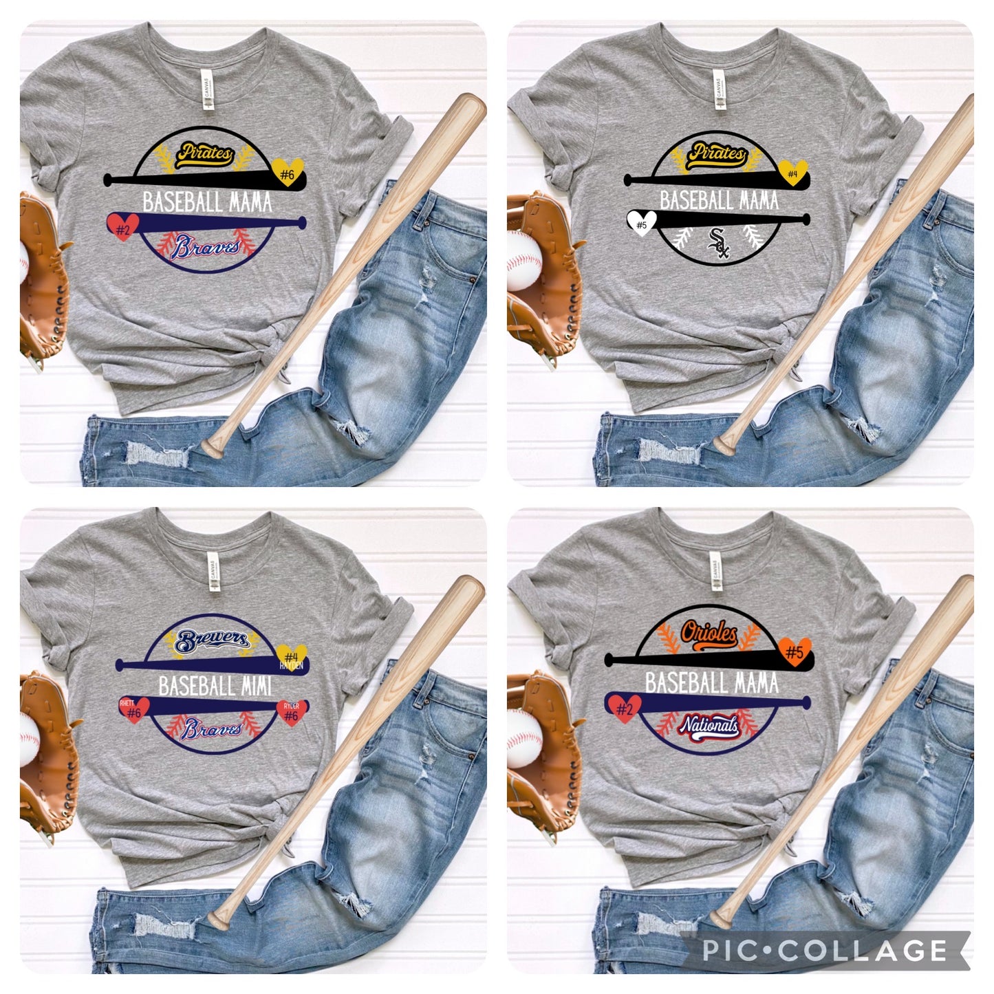 Personalized Baseball Tee