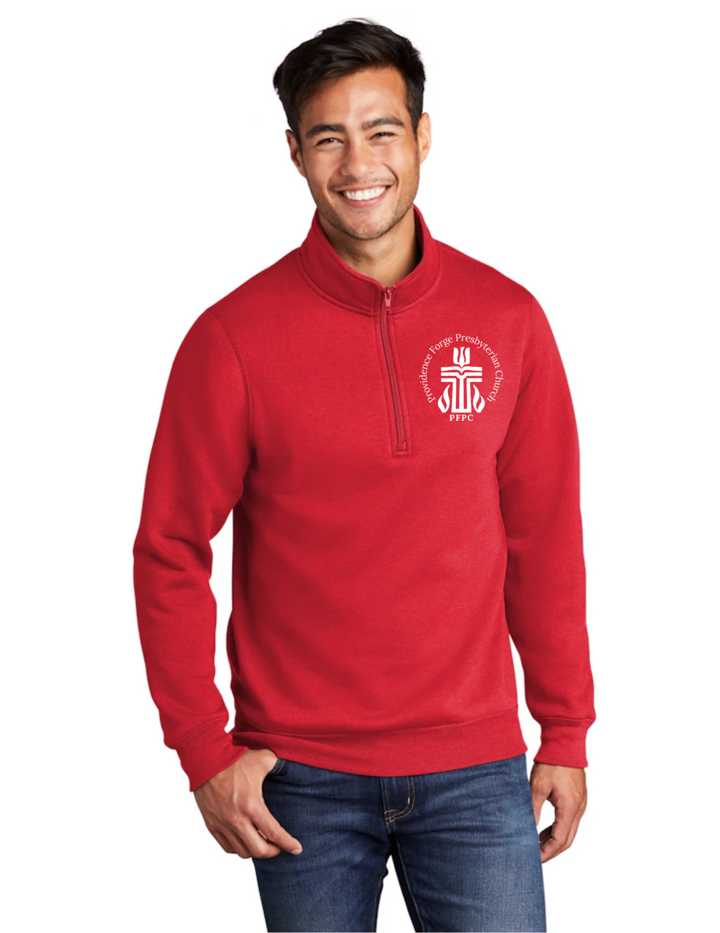 PFPC Unisex Core Fleece 1/4-Zip Pullover Sweatshirt