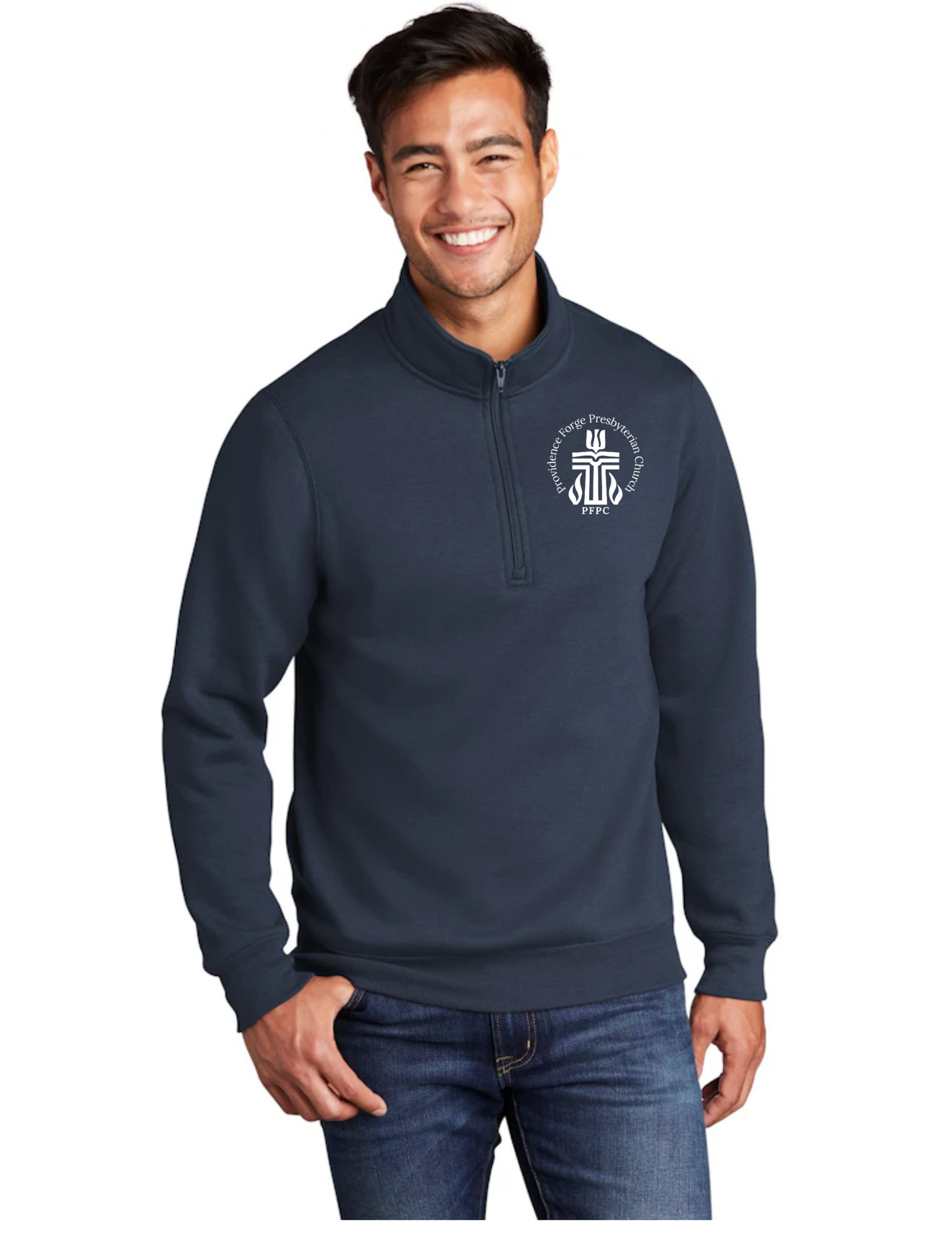 PFPC Unisex Core Fleece 1/4-Zip Pullover Sweatshirt