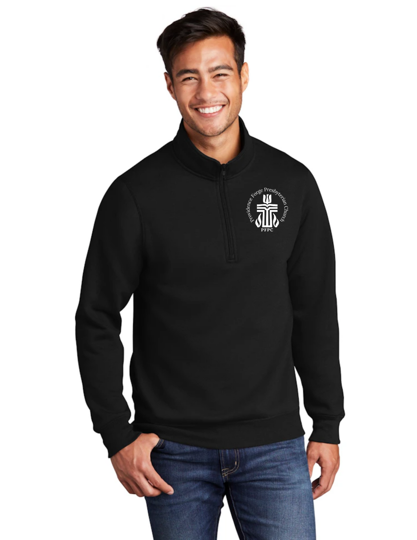 PFPC Unisex Core Fleece 1/4-Zip Pullover Sweatshirt