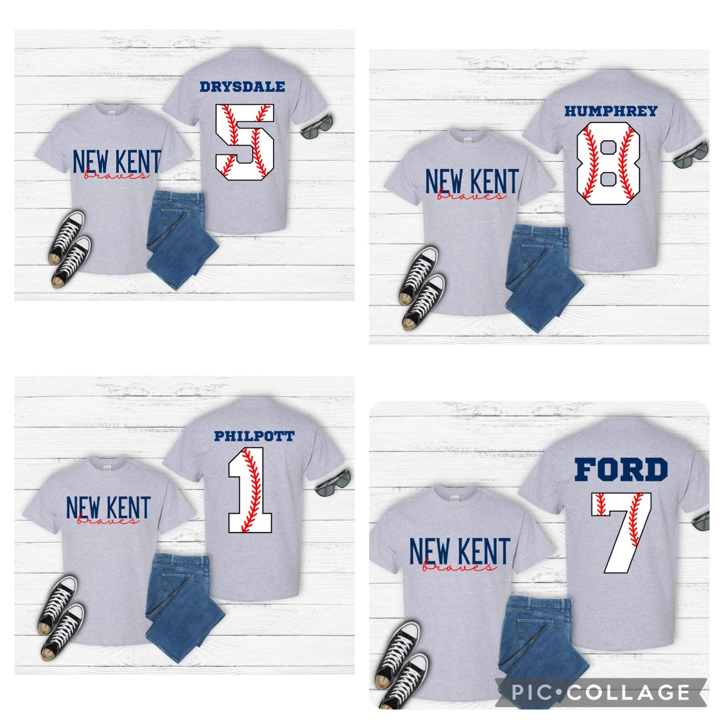 Personalized Baseball Tee