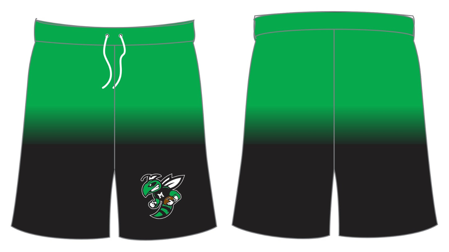 Faded Shorts- Hornets