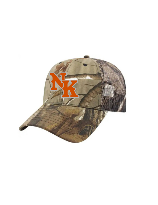 Camo Adjustable Mesh Back Hat-NK