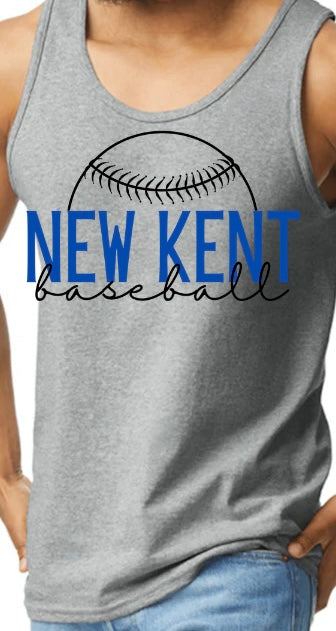 New Kent Baseball Tank