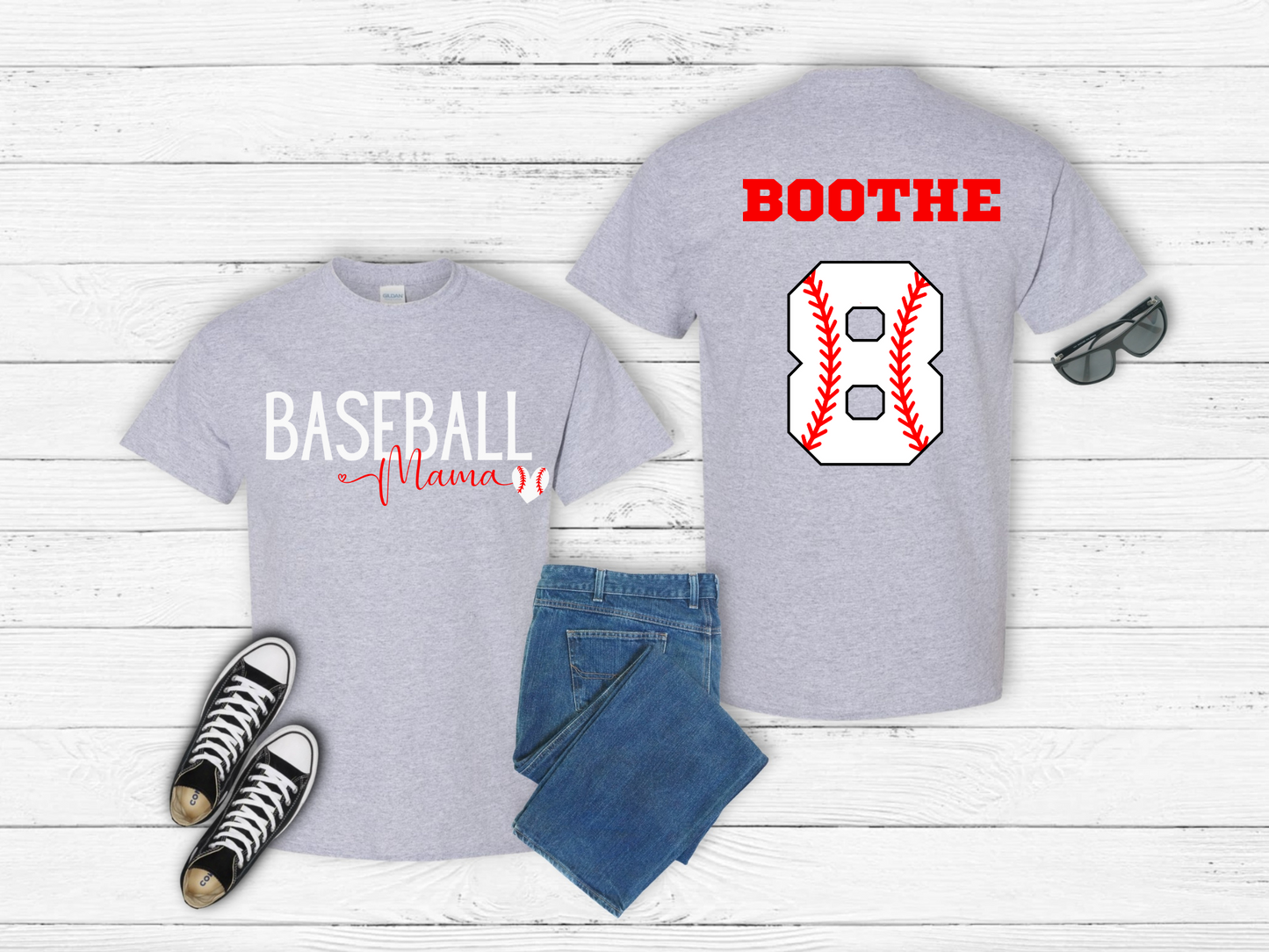 Personalized Baseball Tee