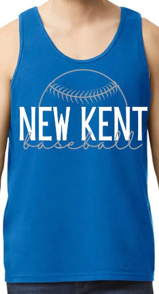 New Kent Baseball Tank