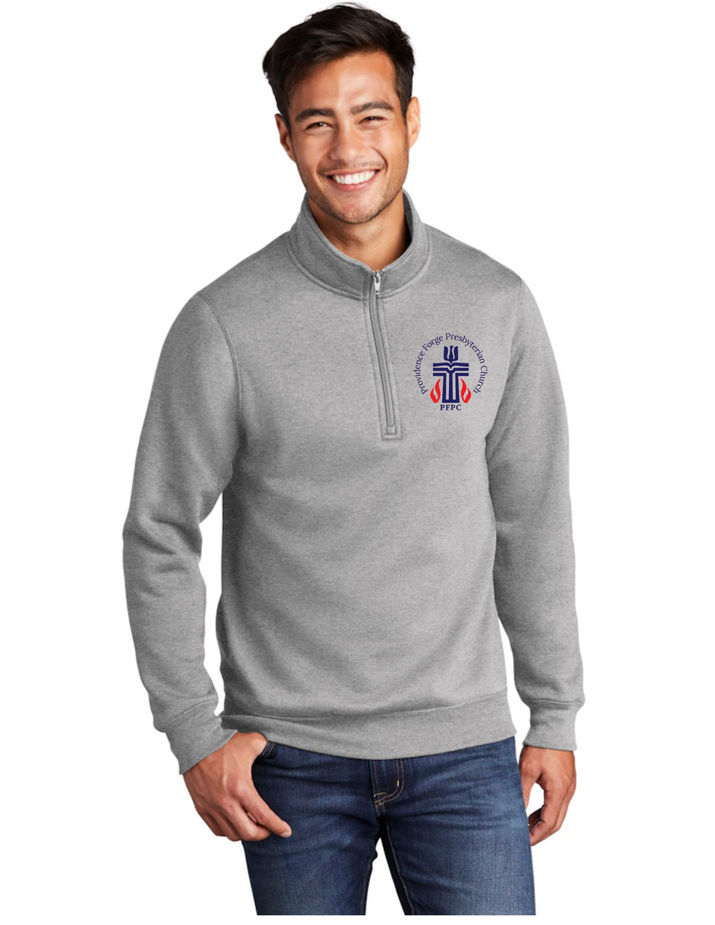 PFPC Unisex Core Fleece 1/4-Zip Pullover Sweatshirt